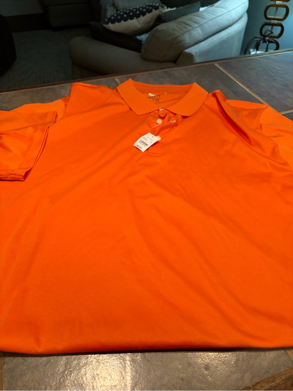 NWT Joseph A Banks Orange Short Sleeve Polo- 2XLT